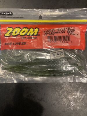 Zoom Super Salt Plus 5  Shakey Head Watermelon Seed