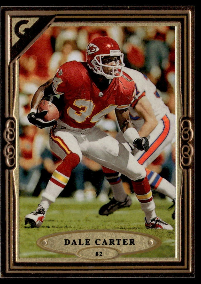Dale Carter 1997 Topps Gallery #82 Kansas City Chiefs