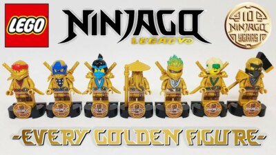 LIMITED EDITION 10 未開封　6パックセット Lego 7x Complete Ninjago 10th Anniversary Minifigure Wu Sensei