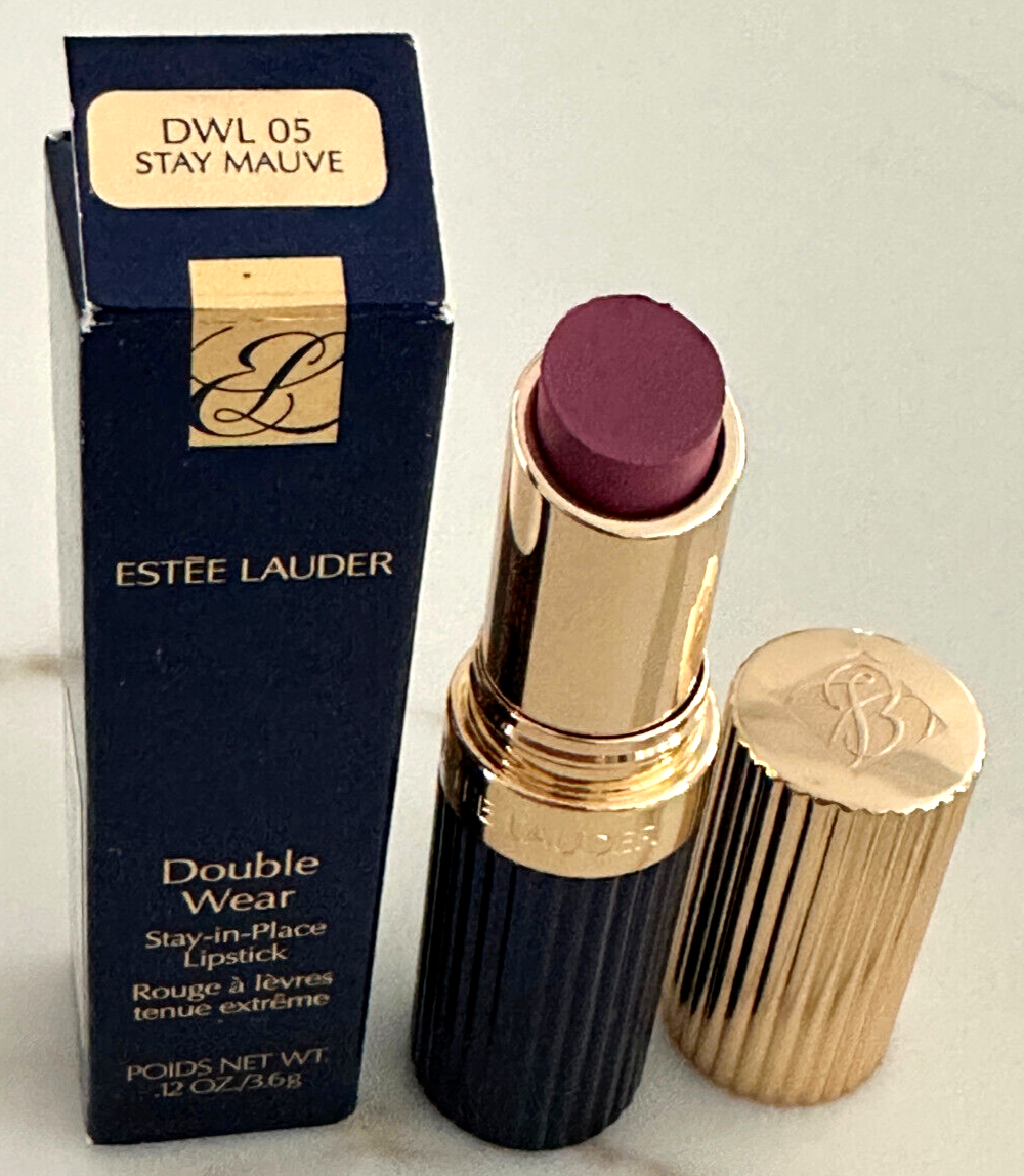 Estee Lauder Double Wear Stay In Place Lipstick STAY MAUVE | eBay