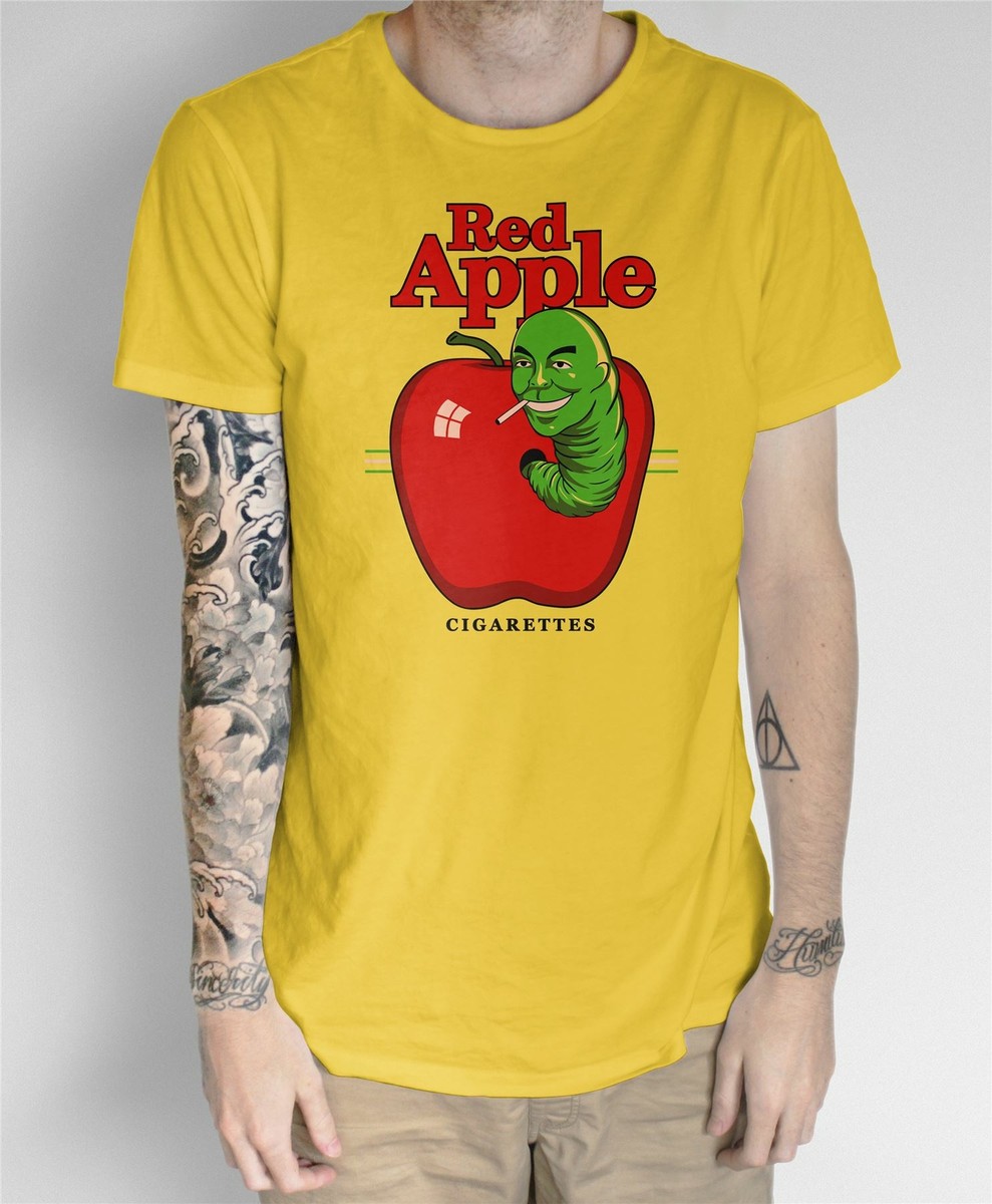 Red Apple Cigarettes T-Shirt - Pulp Fiction Quentin Tarantino | eBay