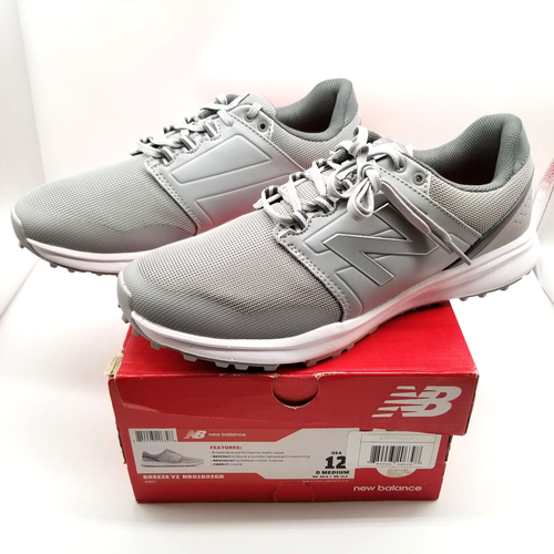New Balance Men's Breeze V2 Golf Shoes Size 12 Grey Sneakers Low Top eBay