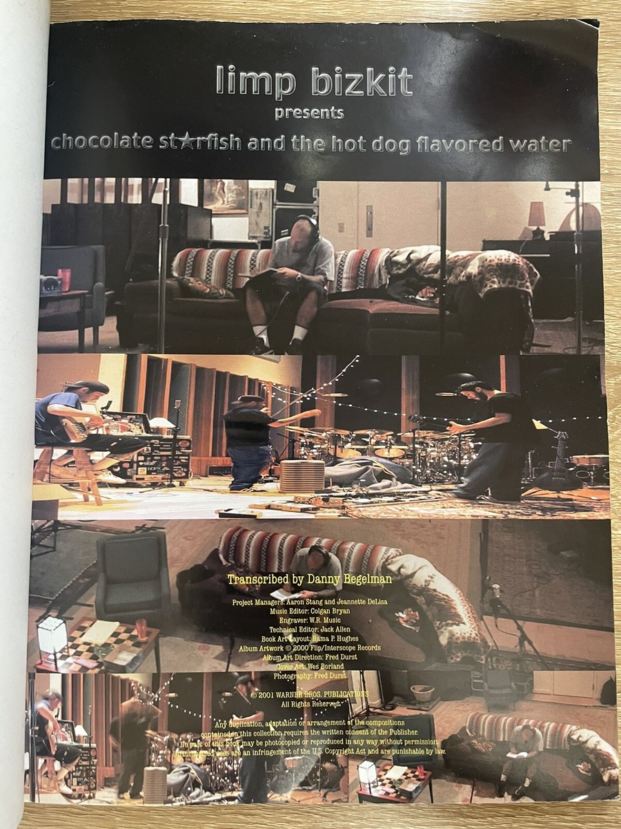 Limp Bizkit, Chocolate Starfish & Hot Dog Flavored Water, Songbook