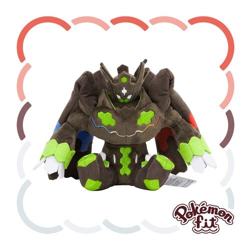 Pokémon Center original Plush fit sitting cutie 718 Zygarde