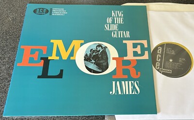 ELMORE JAMES-KING OF THE SLIDE GUITAR-UK 1983 ACE YELLOW VINYL LP-CH 68 (NM/M-)
