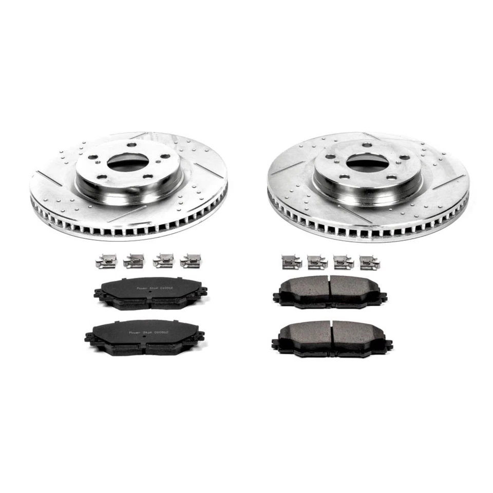 Power Stop K3054 1-Click Z23 Evolution Sport Brake Kit for 06-18 Toyota RAV4 — 第 2/2 张图片