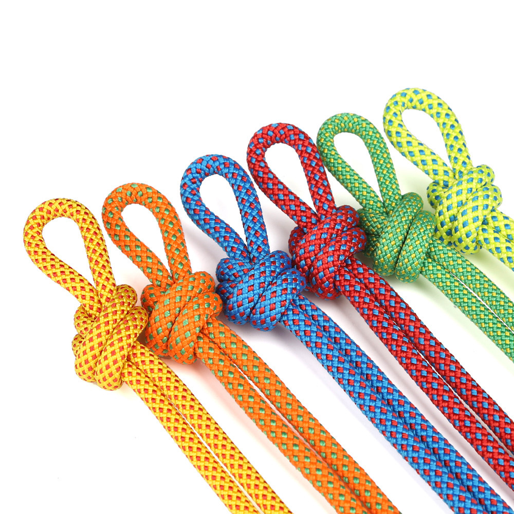 Cuerda auxiliar de escalada de 6 mm nudos cable para montañismo arbolista campamento