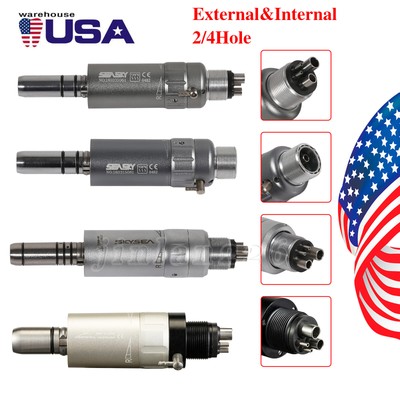 Dental Inner/External Spray Low Slow Speed Handpiece Air Motor 2/4Hole E-type SA