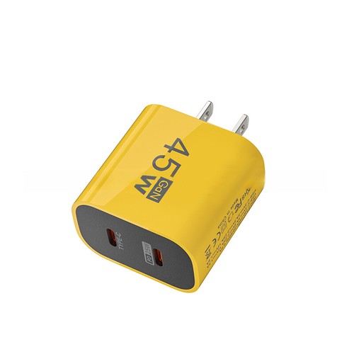 45W Dual Type-C Phone Charger For Iphone For Samsung Xiaomi PD Fast Charging - Zdjęcie 14 z 14