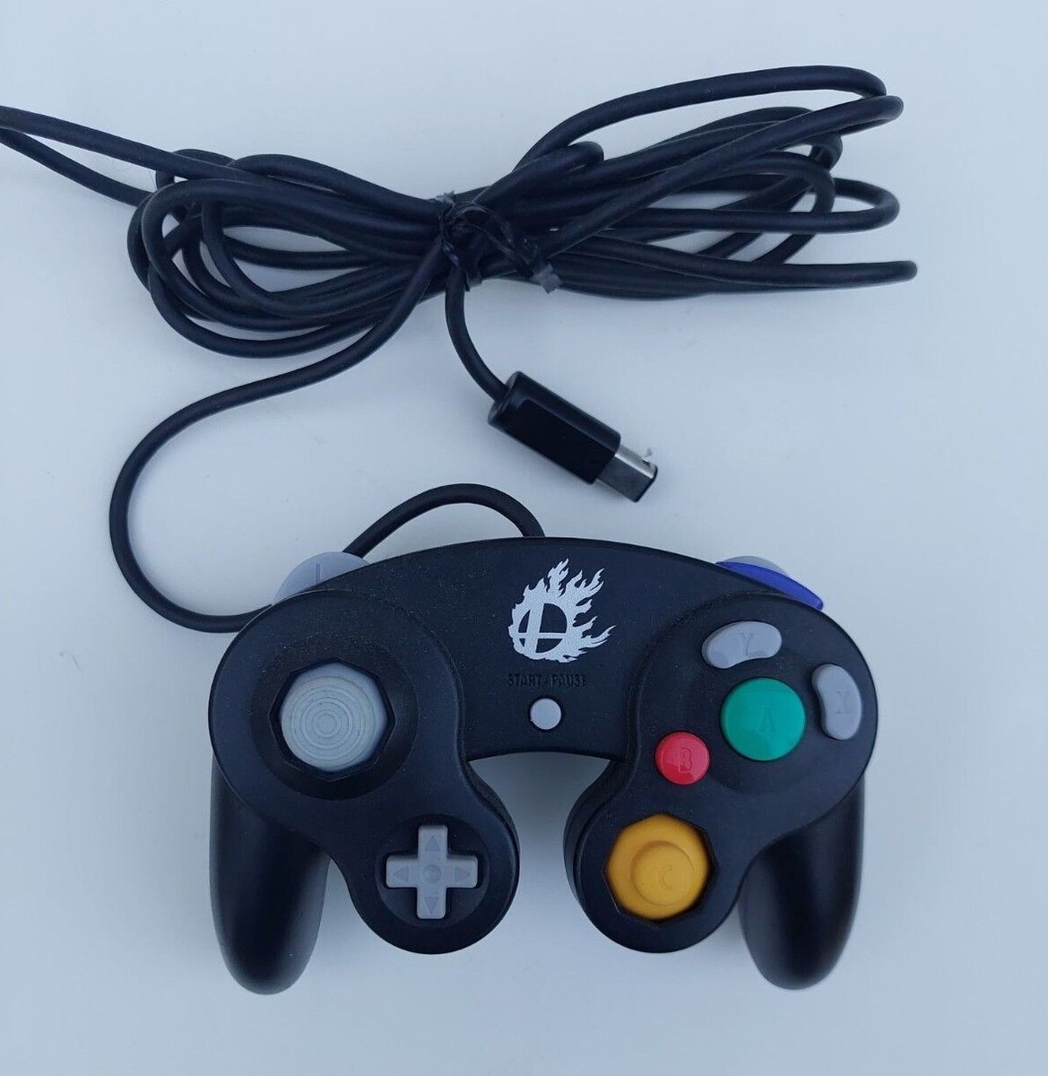 Nintendo Super Smash Bros Controller - Black Gamecube Wii U