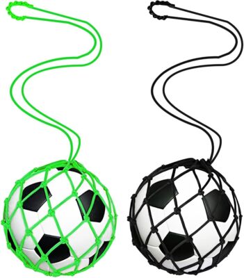 WEMORA Solo Soccer Ball Net Kicker Kids Youth Adult Practice Training Juggling