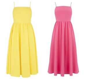 warehouse yellow dress
