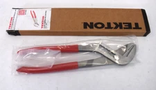 Tekton 10" Angle Nose Slip Joint Pliers Angled Teeth PGA16010 2" Jaw Genuine OEM