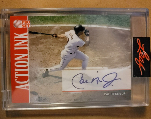 CAL RIPKEN JR 2021 LEAF PRO SET- RED VERSION AND UNNUMBERED