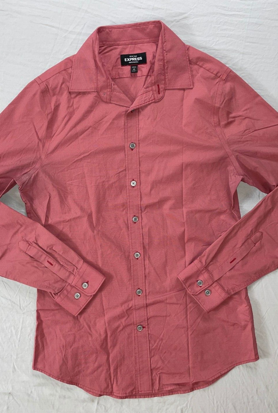 Express Extra Slim Performance Wicking Stretch Ny… - image 1