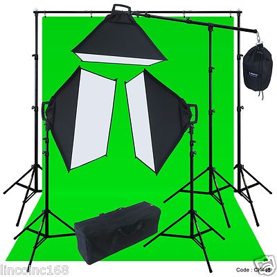 Linco Lincostore Studio Lighting Photo Backdrop Stand Boom Light Kit