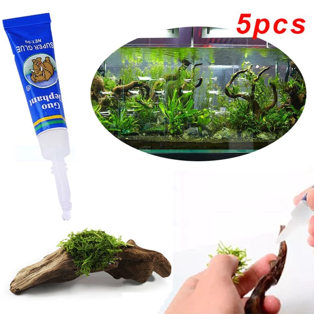 Tank Water Plants Fixer Instant Glue Reef Glue Moss Glue Coral