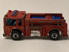 Vintage Mattel Hot Wheels 1976 Fire Eater Fire Truck Blackwall