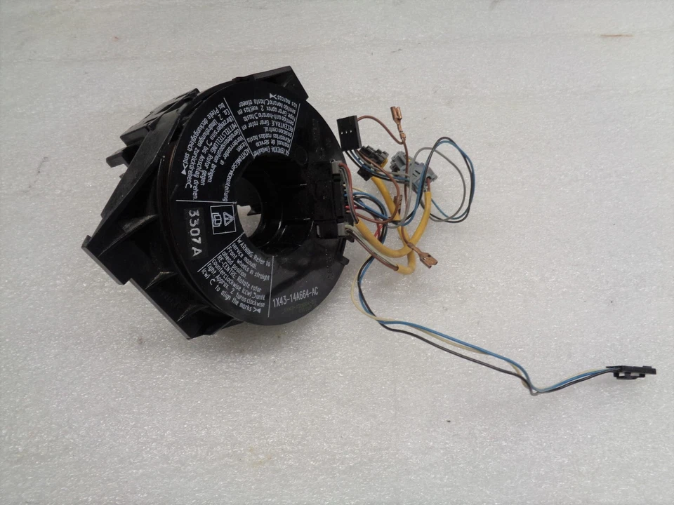 2002-2008 Jaguar X-Type coluna de direção relógio mola fabricante de equipamento original DK806358 - Imagem 4 de 4