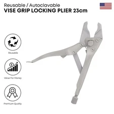 Vise Grip Locking Plier 23 cm Stainless Steel Orthopedic Surgical Instruments