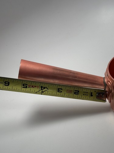 Antique Early 1900s French Solid Copper Hammered Lip Pot Mora et Cie Paris Rare - Picture 20 of 22