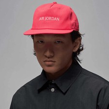 Nike Air Jordan Pro Gorra Gorra Aster Rosa Snapback Adulto Talla S/M FZ2011 629 Nuevo