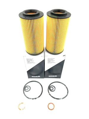 #ad 2 Pack Genuine Kohler ED0021750010 S Oil Filter Cartridge Diesel For KDI series $55.95