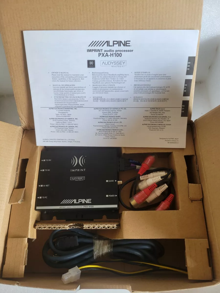 送料無料/新品】 アルパイン ALPINE PXA-H100 IMPRINT オーディオ