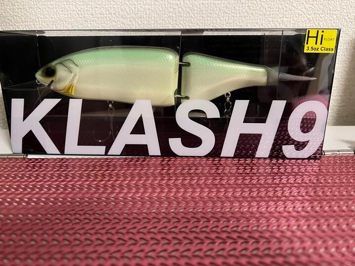 DRT Klash 9 GREEN SHAD COLOR 4 OZ Hi Float Swimbait Fishing