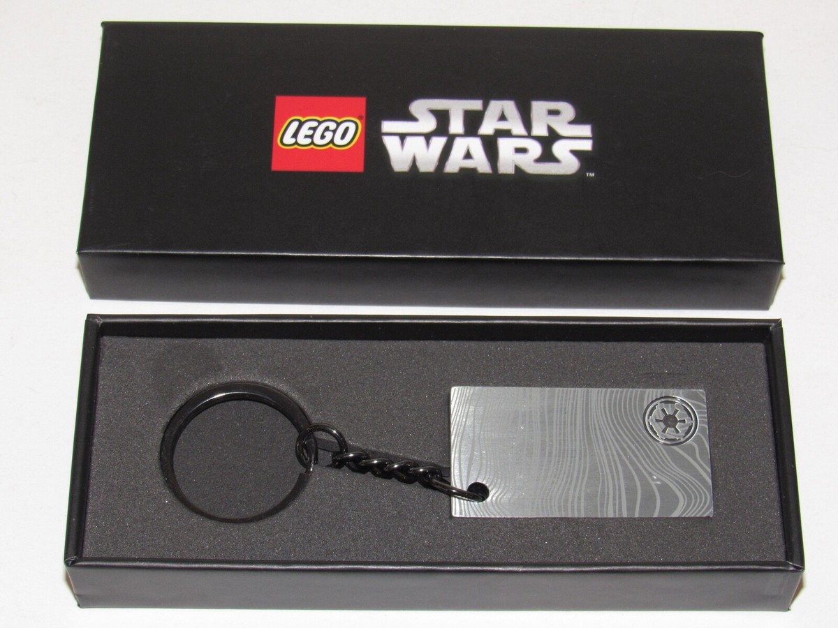LEGO Star Wars VIP Keychain Mandalorian Beskar 5007403 Metal Key