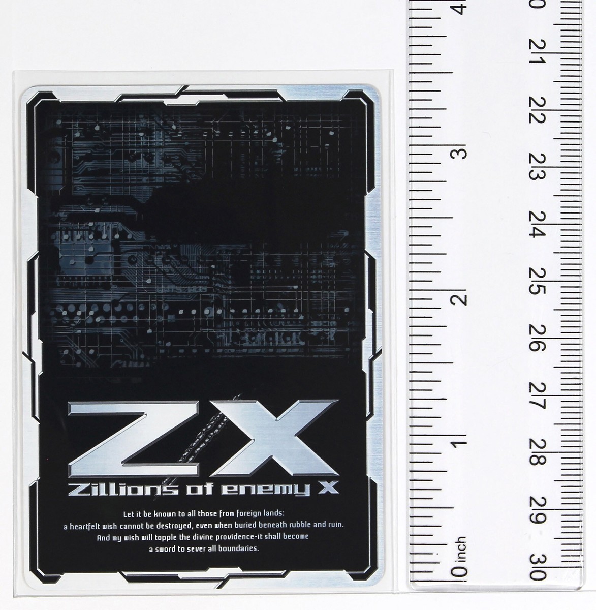 Z/X Zillions of Enemy X Foil Card TCG E04-063 R Nippon Ichi