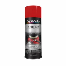 Dupli-Color DE1653 Engine Enamel Spray Paint Ceramic - Red - 12 oz Aerosol Can