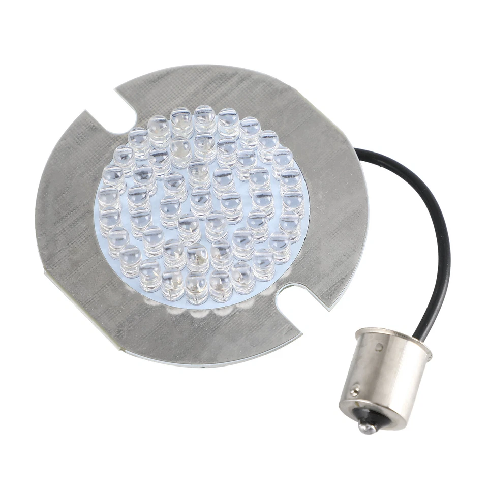 1156 Bombillas LED intermitentes estilo plano aptas para Touring Road King Softail Foto 4 de 4