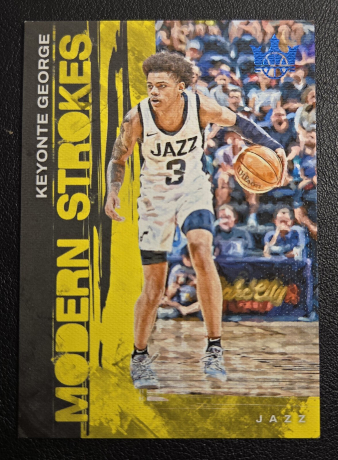 2023-24 Court Kings Keyonte George Modern Strokes /99 Amethyst Utah Jazz Rookie