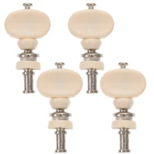 4pcs String Tuning Pegs Keys Head Pin Set for Ukulele Friction Tuner Accessories