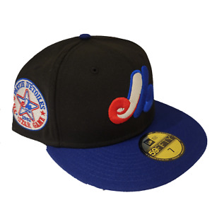 Montreal Expos New Era 59Fifty 1982 All Star Game Side Patch MLB Fitted Hat Cap