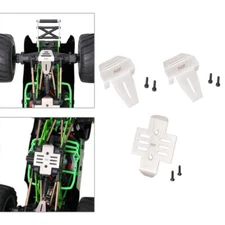 For LOSI 1/18 Mini LMT RC Stainless Steel Chassis  Axle Guard Skid Plate Upgrade