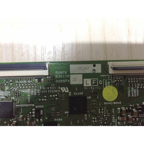 Original AND New RUNTK 5351TP ZA ZZ ZB logic board 0055FV ZA ZZ ZB T-CON board - Picture 3 of 4