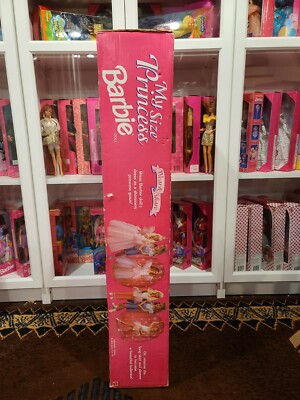 NEW UNOPENED! 1995 MY SIZE PRINCESS BARBIE 3FT TALL! | eBay