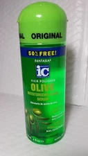 FANTASIA IC HAIR POLISH OLIVE MOISTURIZ. SHINE SERUM 6 FL OZ.UNISEX ALCOHOL FREE