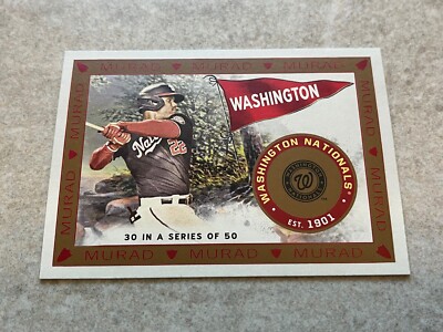 2021 Topps Allen & Ginter T51 Murad Reimagined #MR-30 Juan Soto MLB Nationals