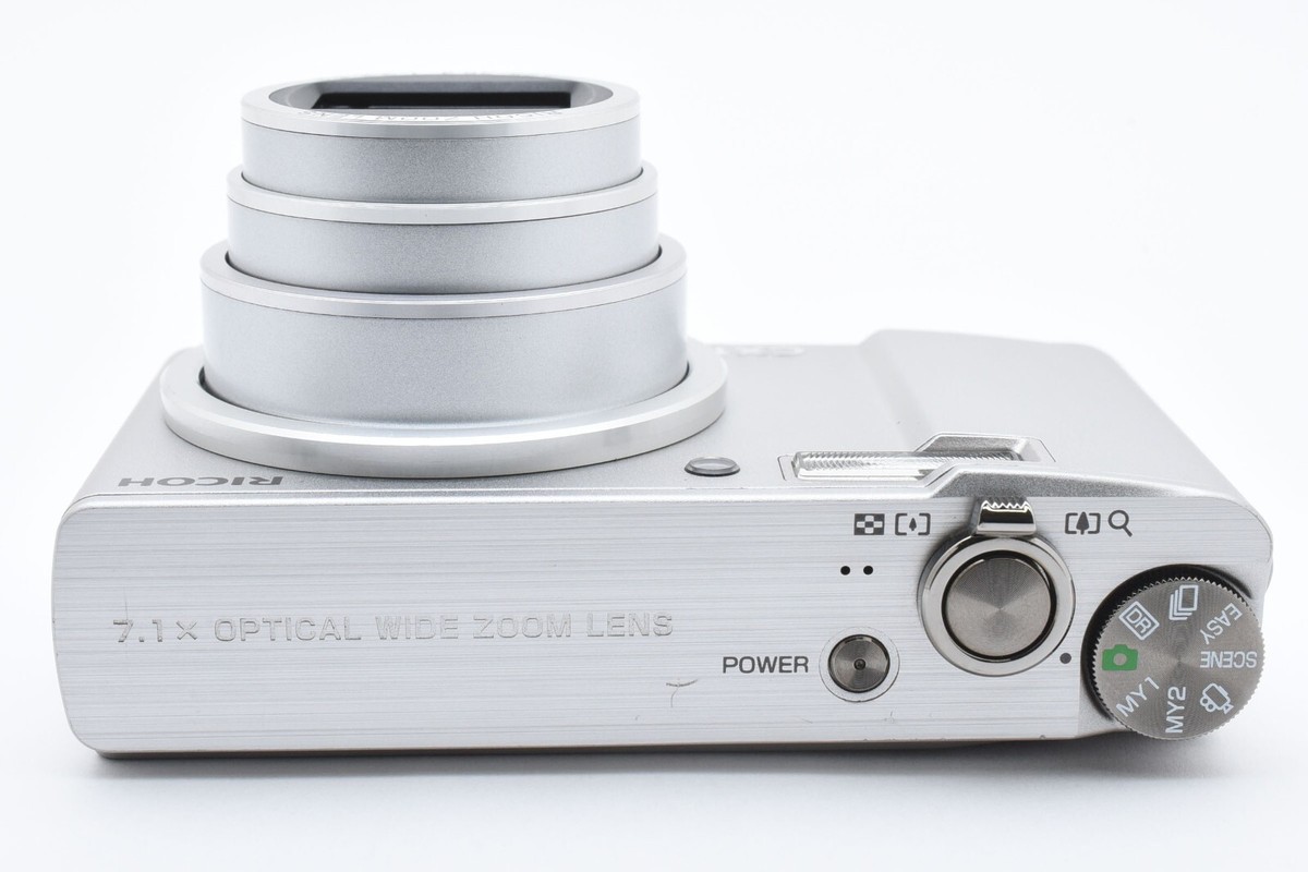 Ricoh CX1 シルバー Exc++] RICOH CX1 Compact Digital Camera silver From Japan