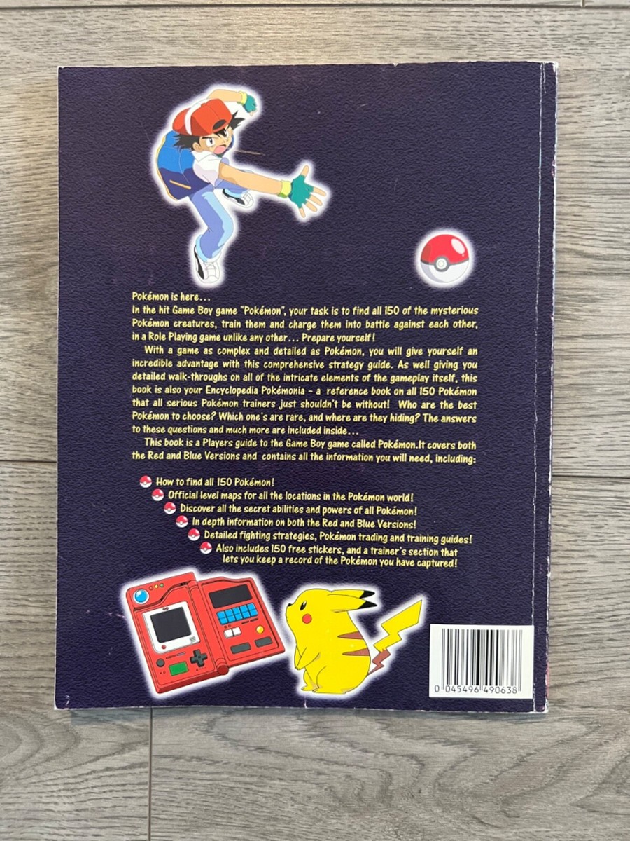 Pokemon Official Nintendo GameBoy Strategy Guide Red and Blue book  Collectables