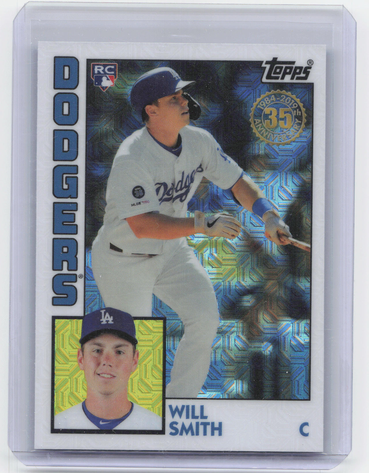 2019 Topps Update #T84U-39 Will Smith Silver Pack 1984 Topps Baseball Chrome