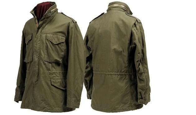 Giacca Giubbino Giubbotto Militare Field Jackets M65 Verde OD Vietnam Vantage  - Immagine 2 di 4