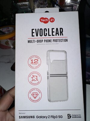Samsung Galaxy Zflip3 Evoclear Clear Case