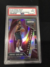 2019 Panini Prizm Instant Impact Silver Prizm #14 Darius Garland RC PSA 9 Pop 5