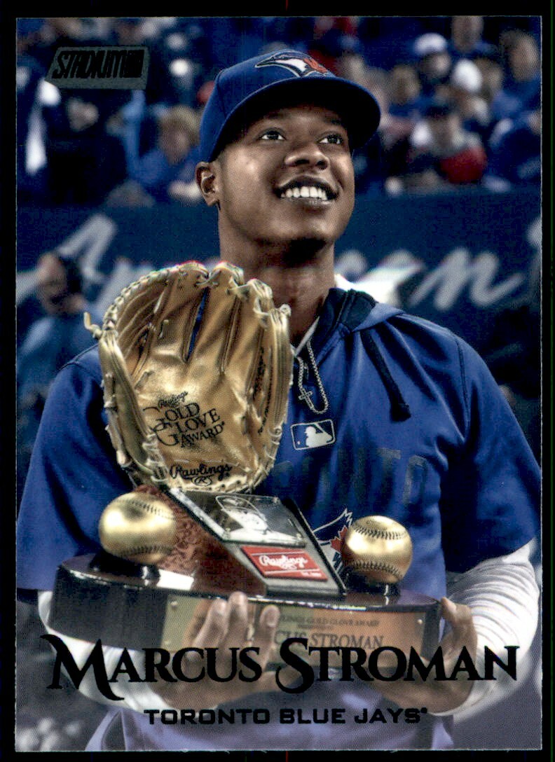 2019 Topps Stadium Club #218 Marcus Stroman Black Foil