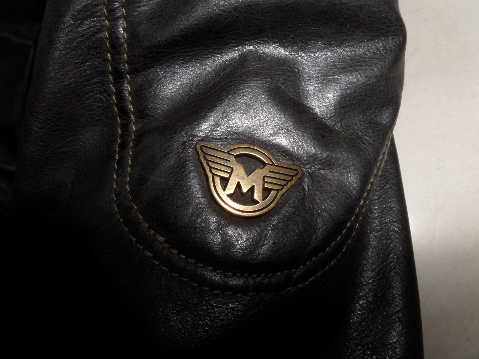 MATCHLESS SOHO Leather FITTED BIKER JACKET MADE IN ITALY SIZE 10 vinted ' image 9