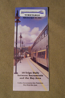 Capitol Corridor - Amtrak - April 29, 2002